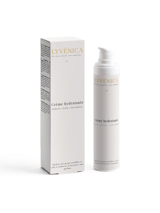 Crème hydratante pour peaux sensibles – Sans parfum